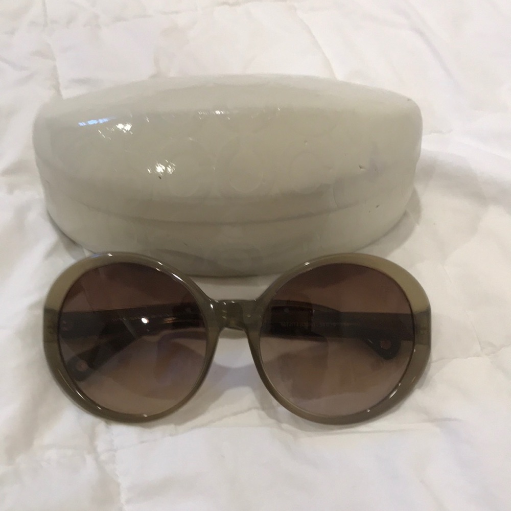 Coach sunglasses with case